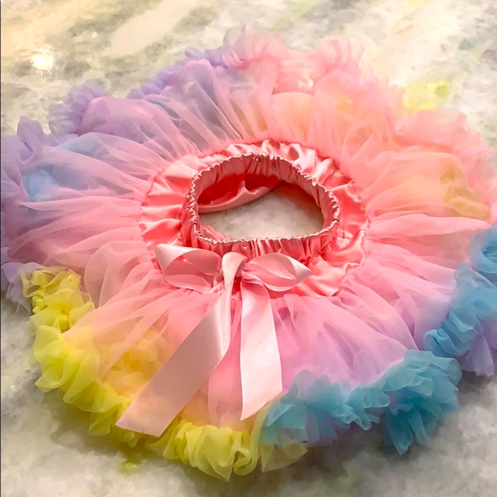 Rainbow TuTu for toddler girl